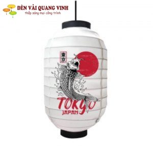 Đèn lồng Nhật hình cá koi