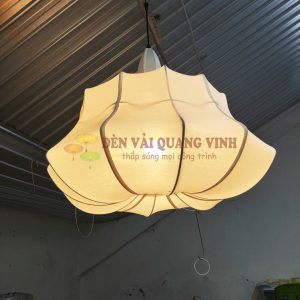 Đèn lồng vải hình bí ngô